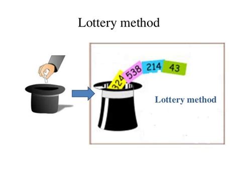 lottery method|Random Assignment in Experiments .